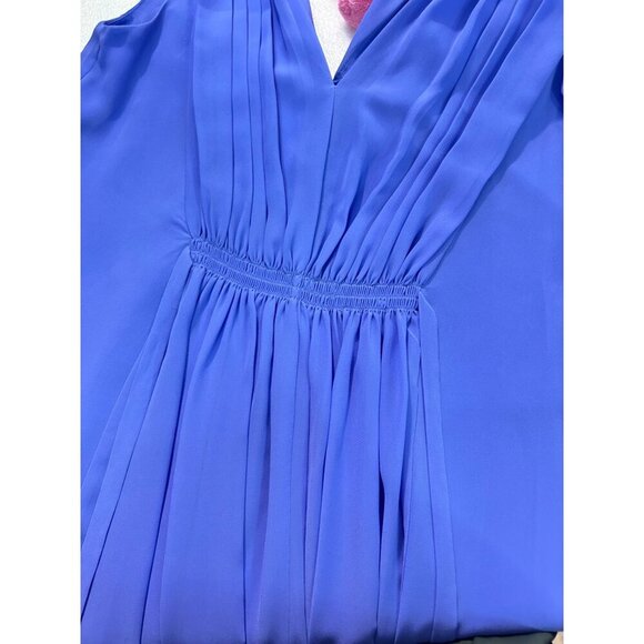 Anthropologie HD in Paris Lavana Periwinkle Grecian Dress Size 4 - Picture 5 of 5